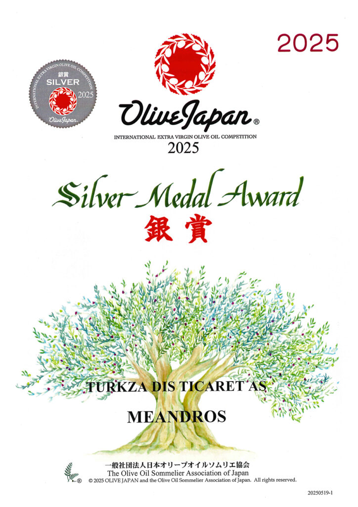 Olive-japan-turkza-certificate